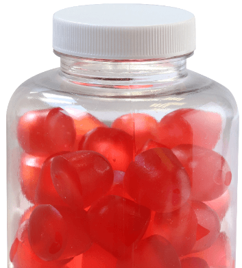 Laboratoire CEVRAI - gommes gummies igloo fruit pectin red