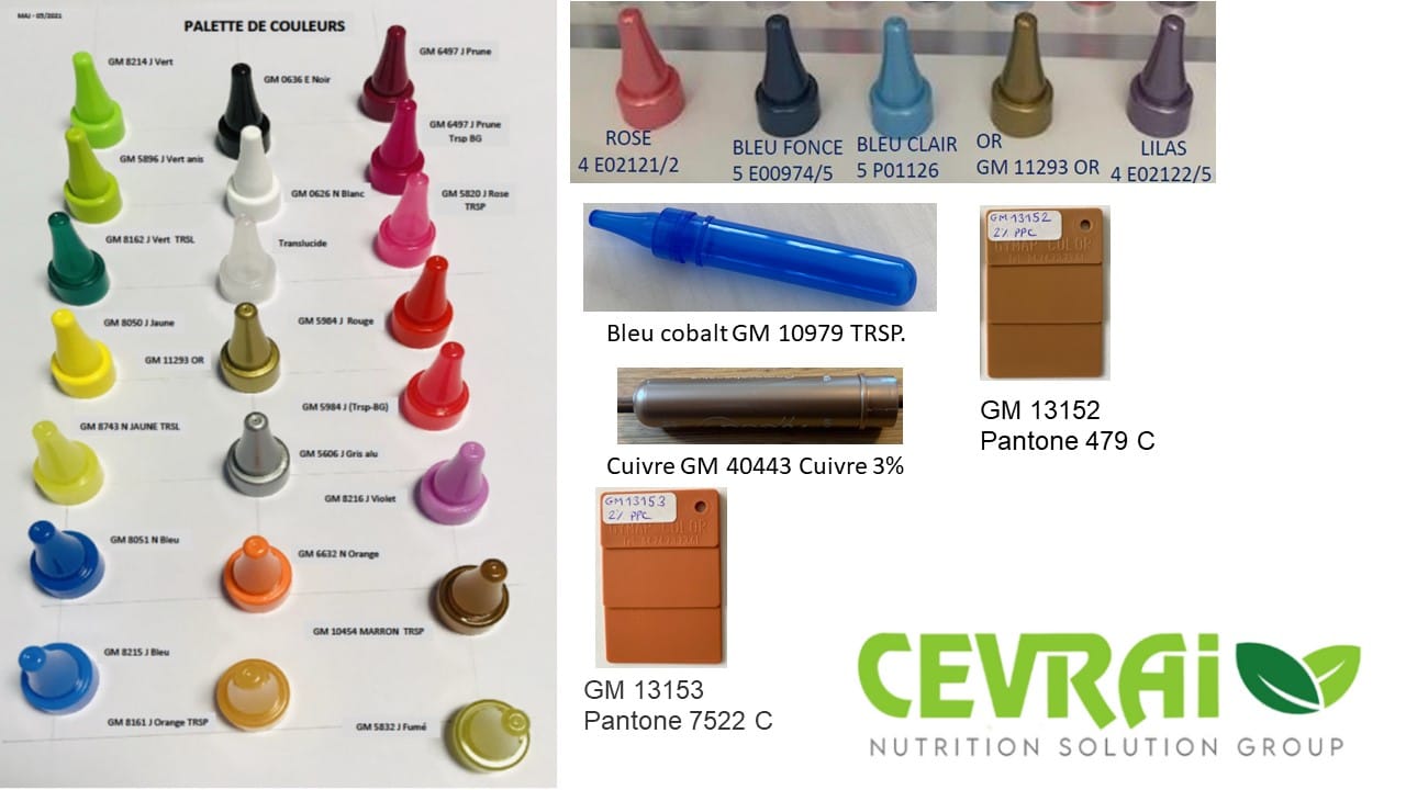 monodose celsdose range of colour laboratoire cevrai