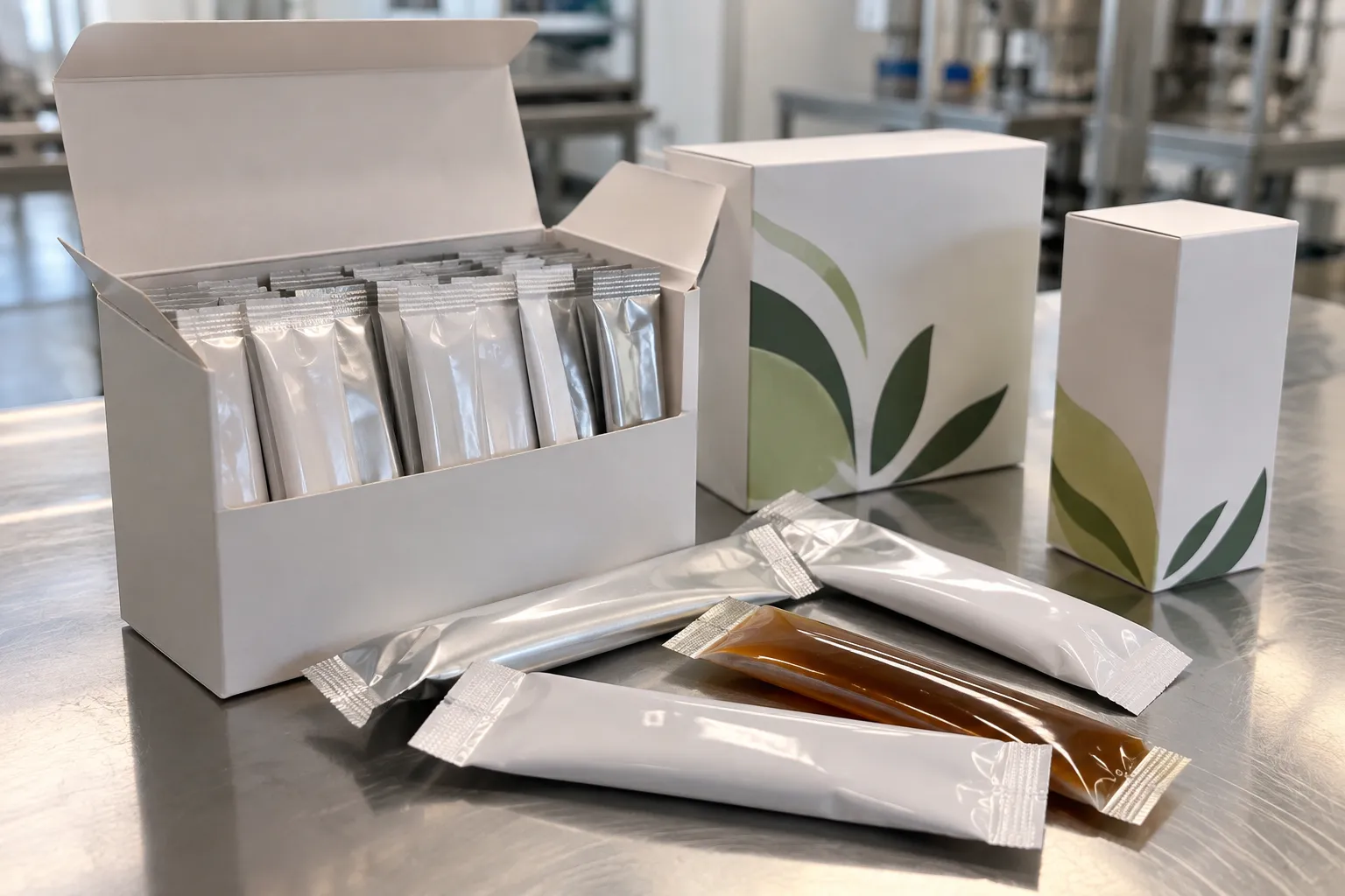 Custom printed liquid stick packaging options by CEVRAI